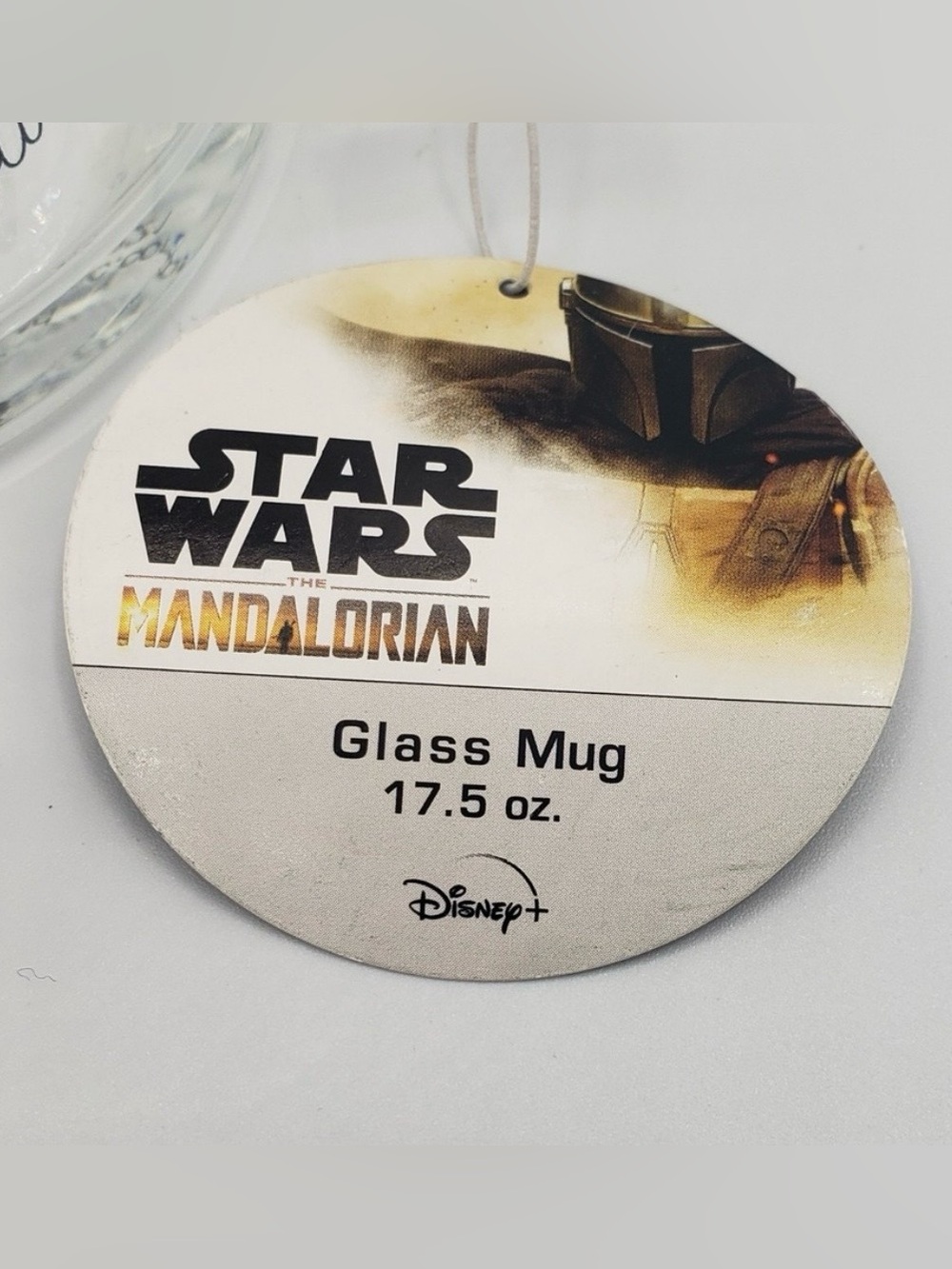 Star Wars The Mandalorian Grogu “May the Force Be With You” Holiday Glass Mug - Picture 5 of 7